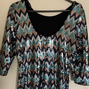 Dressy Sequins Dress